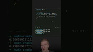 Generate Random Number Between 110 java shorts coding airhacks [upl. by Godspeed]