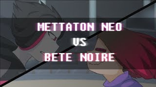 Mettaton NEO vs Bete Noire Fight Scenes from quotGame Overquot 13 [upl. by Eetsirk]