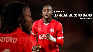 Johan Bakayoko ►CRAZY Winger ● 20232024 ● PSV Eindhoven ᴴᴰ [upl. by Nilerual263]