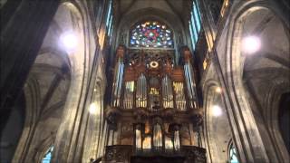 EGLISE ST MACLOU DE ROUEN RECITAL D ORGUE [upl. by Adnahcir3]