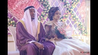 ALIKIBA weds Aminah Rikesh The Reception in Mombasa Kenya [upl. by Auhsohey]