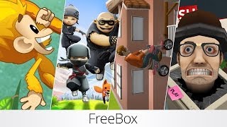 FreeBox 27 Benji Bananas Mini Ninjas Fail Hard Smash the Office [upl. by Omle799]