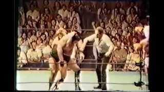 Andre The Giant amp BlackJack Mulligan vs Ric Flair amp Ken Patera [upl. by Akimrehs113]