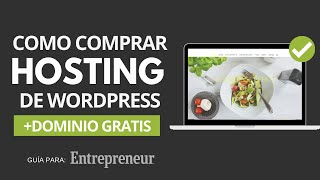 Cómo Comprar tu Hosting de WordPress  Dominio Gratis [upl. by Ait124]