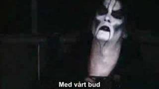 Dimmu Borgir  Vredesbyrd live with subtitles [upl. by Rodi]