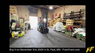 Komatsu FG25ST12 4660Lb LPG Forklift Truck SN 554013A  St Paul MN Closes December 3rd 2024 [upl. by Herrington]