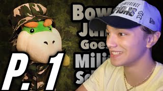 SML Movie Bowser Junior Goes To Military School Part 1 Reaction [upl. by Antsirhc]