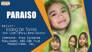 Esang De Torres Ft Liyah Niña and Liliane Saturno  Paraiso Official Lyric Video [upl. by Bertrand]