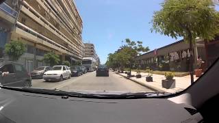 CEID to Zarouchleika via Patras seafront  city driving Greece  onboard camera [upl. by Eitten]