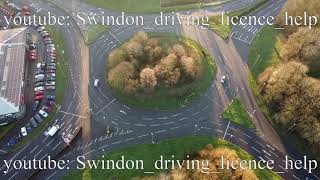 Swindon Mannington roundabout in 2021  driving licence help [upl. by Laura]