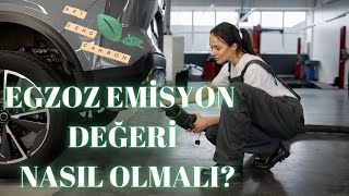 Araç Egzoz Emisyon Değeri  Sorunu  Çözümü Nedir [upl. by Waddell14]