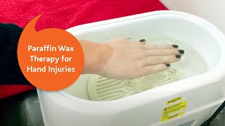 Paraffin Wax Therapy for Hand Injuries [upl. by Neleb503]