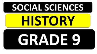 HISTORY GRADE 9 SOCIAL SCIENCES END OF YEAR  NOVEMBER 2024 EXAM PREPTHUNDEREDUC [upl. by Odlaner]