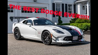 THE BEST VIPER 2017 DODGE VIPER ACR [upl. by Gassman]