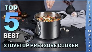 Top 5 Best Stovetop Pressure Cookers Review in 2023 [upl. by Elleryt]