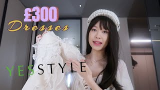 I SPENT £300 ON DRESSES FROM YESSTYLE  Euodias [upl. by Mcmullan]