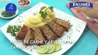 Pastel de Carne con Arvejas y Zanahoria Facundo [upl. by Tawney]