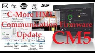 CMore CM5 Communication Firmware Update [upl. by Baskett]