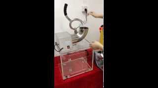 TTI116 Crushed Ice Snow Cone Maker Shaver Machine [upl. by Irv37]