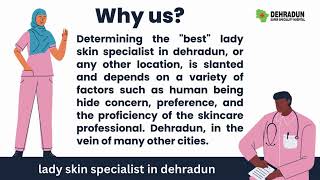 Lady Skin Specialist in Dehradun  Best dermatologist in Dehradun [upl. by Ariamoy702]