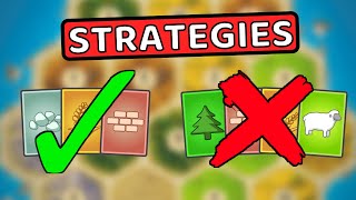 6 Popular Catan Strategies You NEED To Know [upl. by Eigla157]