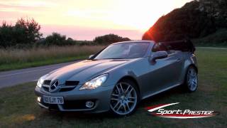 Essai Mercedes SLK 350 [upl. by Anailuy]