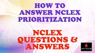 FREE NCLEX Review  NCLEX Practice Questions and Answers RN LPN  MedSurg  ADAPT NCLEX [upl. by Macdonell]