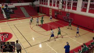 Glens Falls vs Hoosick Falls Central School Boys High School Basketball [upl. by Yael]