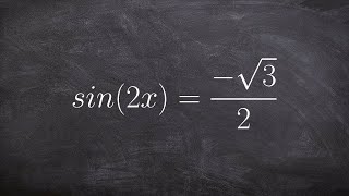 Solving trigonometric equations with multiple angles [upl. by Elon]