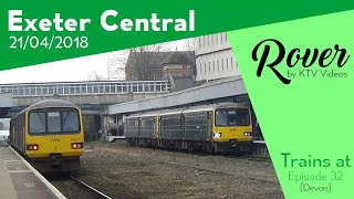 Trains at Exeter Central WEML  21418 [upl. by Kos]