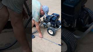 How to hook up a downstream injector for pretreating powerwashing diy [upl. by Sturges]