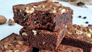 Le brownie au chocolat recette rapide [upl. by Lola]