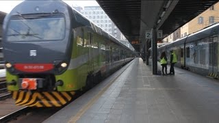 TAF LeNORD Train departing Milan Cadorna EA 761013 FM [upl. by Bolger]