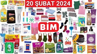 RESMİ KATALOGDAN ✅  BİM 20 ŞUBAT 2024  BİM İNDİRİMLERİ  TEMİZLİK GIDA KAMPANYALARI  BİM AKTÜEL [upl. by Narual]