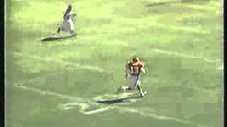 Steve Bonos 76 yard bootleg run against the Cardinals  1995 [upl. by Amin]