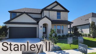 The Stanley ll by Trophy Signature Homes in Dove Hollow  Waxahachie tx [upl. by Norej]