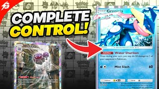 This GRENINJA  WEEZING DECK is LOWKEY AMAZING in Pokemon Pocket TCG [upl. by Ahseekan103]