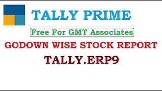 GODOWN WISE STOCK REPORT [upl. by Mallin566]