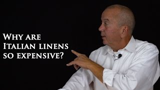 Why are Italian linens so expensive [upl. by Akitan]