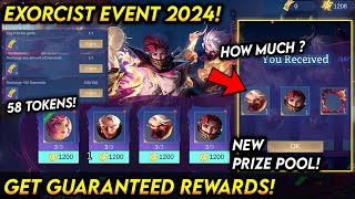 RELEASE EXORCIST EVENT 2024  NEW EXORCIST SKIN HAYABUSA amp GRANGER  MLBB [upl. by Pentha810]