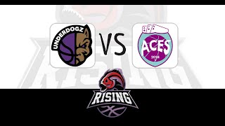 Jumpball  Rising League 2425 Underdogz – Athens Aces 51 – 74 03112024 [upl. by Yerocal309]