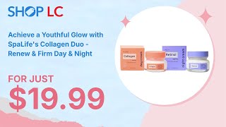 SpaLife Collagen Day amp Retinol Night Cream Duo Firming amp Repairing [upl. by Enilrac]