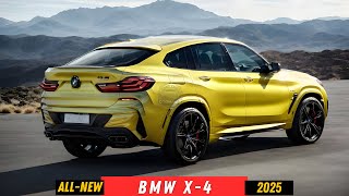 NEW 2025 BMW X4 Revealed Luxury Compact SUV [upl. by Ylrebmi]