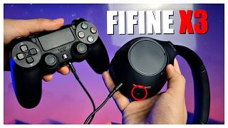 Fone GAMER para Console e PC😱 FIFINE X3 [upl. by Servais873]