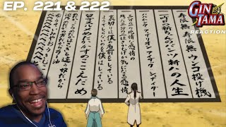 The Longest Name in Anime  Gintama Episode 221 and 222 REACTION  DISCUSSION [upl. by Bonnette]