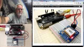 Beaglebone Black GPS Tracker LESSON 1 Hook Up the Adafruit Ultimate GPS [upl. by Draillih]