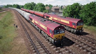 Train Sim World 5 EWS EMD Class 66 quotShedquot Midland Mainline Cargo Line Vol 2 AWS TWPS DSD ETCS PS5 [upl. by Airt]