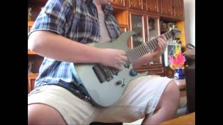 Ibanez K7 Djent Demo with CrunchLab 7 [upl. by Wrennie]