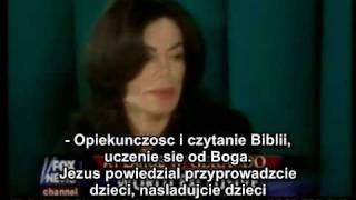 Michael Jackson ostatni wywiad FOX NEWS 25 PL [upl. by Ecinev900]