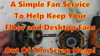 Servicing your desktop or floor fan can save you [upl. by Dew]